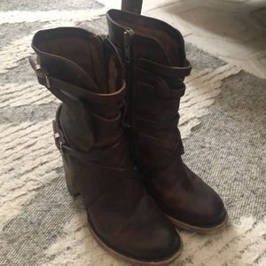 Freebird by Steven Madden Baker boots in Cognac